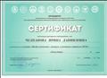 Сертификат "Профессиональные конкурсы и выставки в парадигме ФГОС"